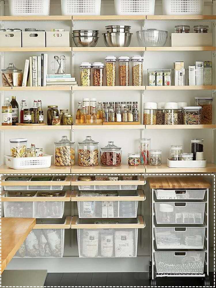 7 Smart kitchen and pantry organization ideas - Glorifiv