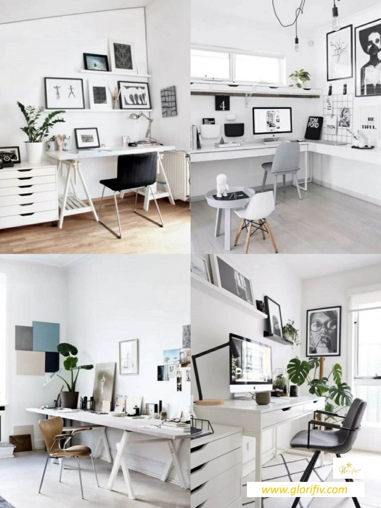 Home Office Decor Tips For An Effective Work Space - Glorifiv