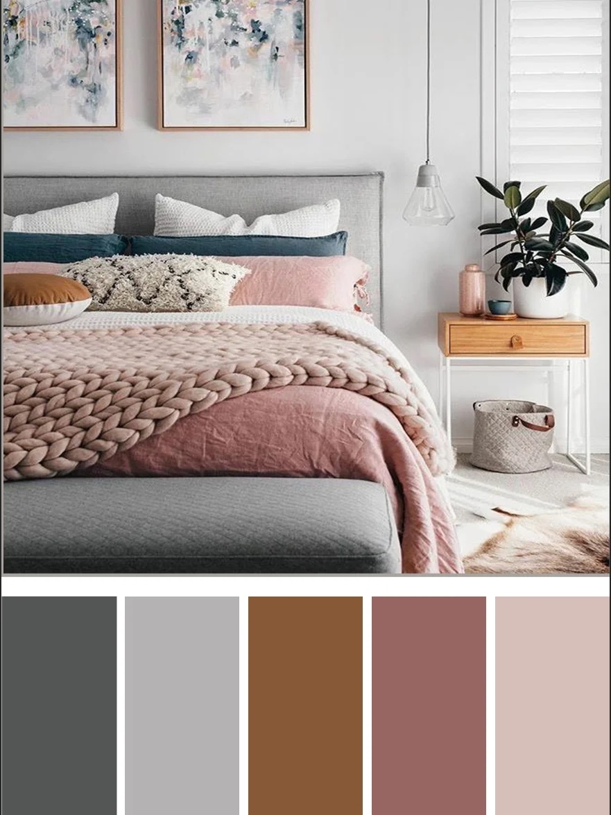 Relaxing and Cozy Bedroom Color Schemes - Glorifiv