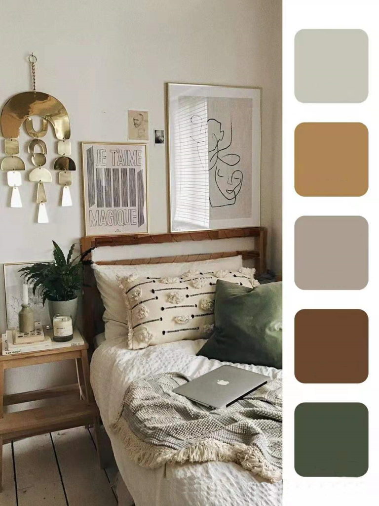 Boho Bedroom Color Schemes - Glorifiv