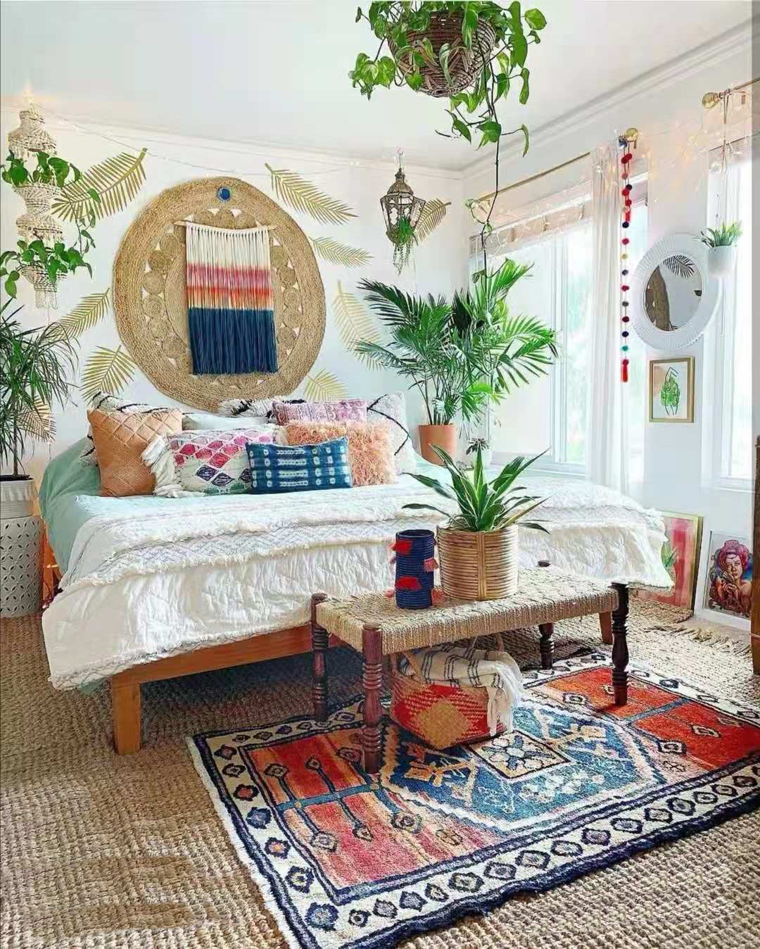 Bohemian Bedroom Decor Ideas - Glorifiv