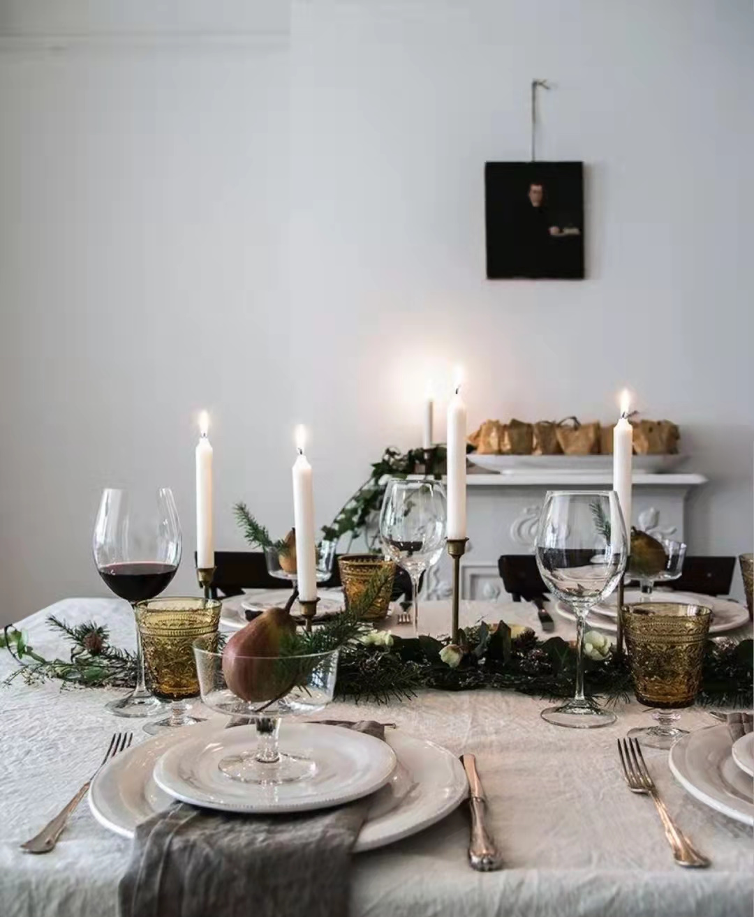 Simple Christmas Thanksgiving Table Settings Ideas - Glorifiv